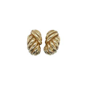 14K Yellow Gold Earrings