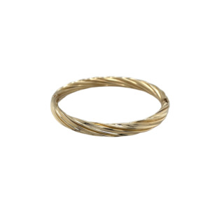 14K Yellow Gold Bangle Bracelet