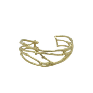 18k Yellow Gold Bangle Bracelet