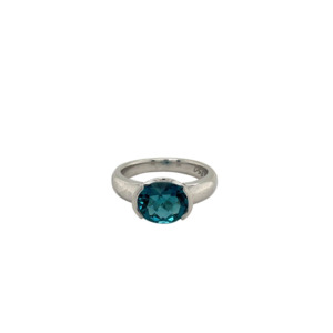 Platinum Tourmaline Ring