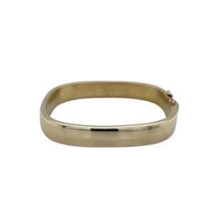 18K Yellow Gold Bangle Bracelet