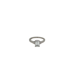 Platinum Diamond Solitaire Ring