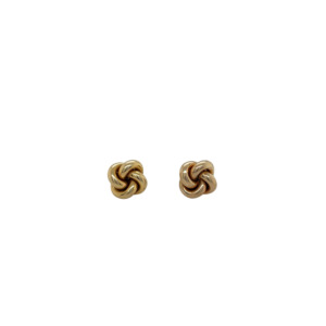 Tiffany & Co. 14K Yellow Gold Knot Earrings