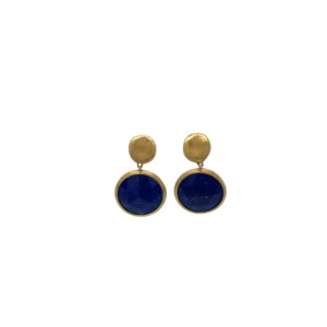 Margo Bicego 18K Yellow Gold Lapis Earrings