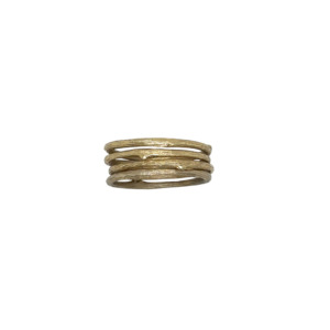 Four - H Stern 18K Yellow Gold Bands