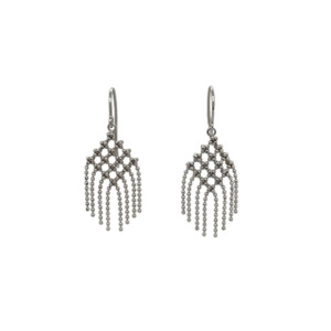 Tiffany & Co 18K White Gold Drop Earrings
