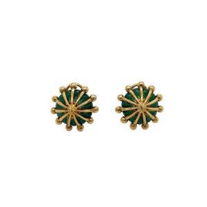 Tiffany & Co. 18K Yellow Enamel Earrings