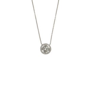 Tiffany & Co. Platinum Diamond Pendant