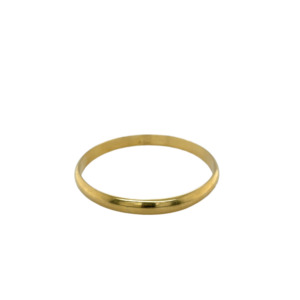 18K Yellow Gold Bangle Bracelet