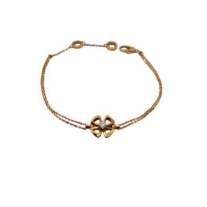 Bulgari 18K Rose Gold Diamond Bracelet